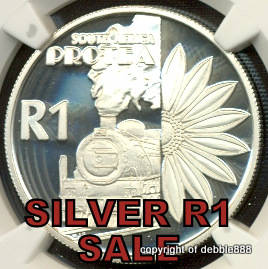 SILVER 1 RAND SALE!!! 2001 Tourism - PF68 UC - 3RD HIGHEST GRADE !! Only 1,784 minted !!!