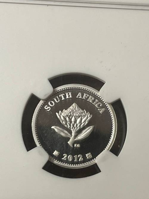 2012 Gautrain NGC graded 2.5c NGC PF70