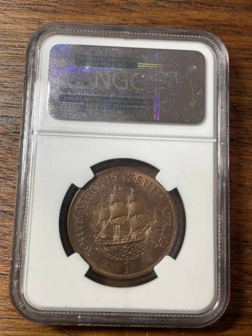 1947 penny Ngc  graded PF64RB