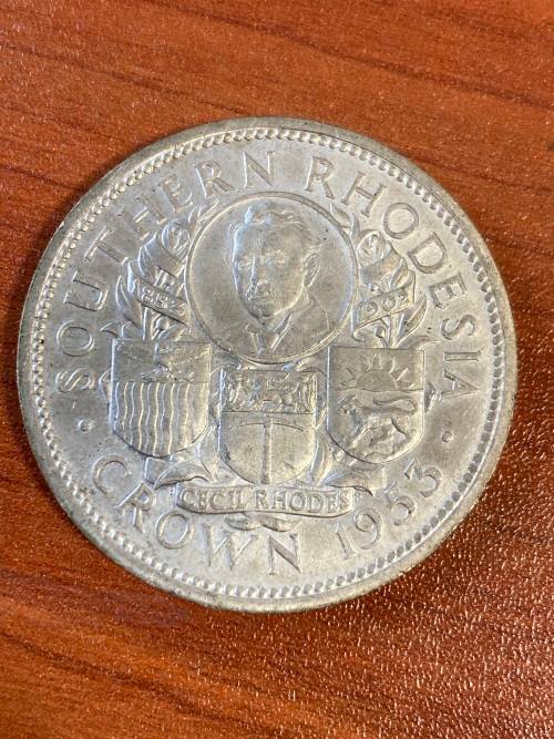 Rhodesia 1953  * crown *  please view pictures
