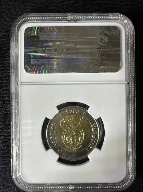 2008 Birthday NGC  graded *MS66 * cracked slab on top