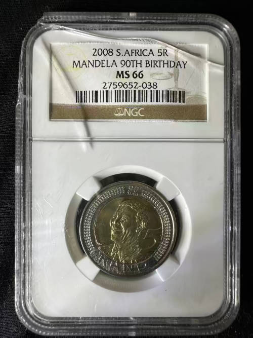 2008 Birthday NGC  graded *MS66 * cracked slab