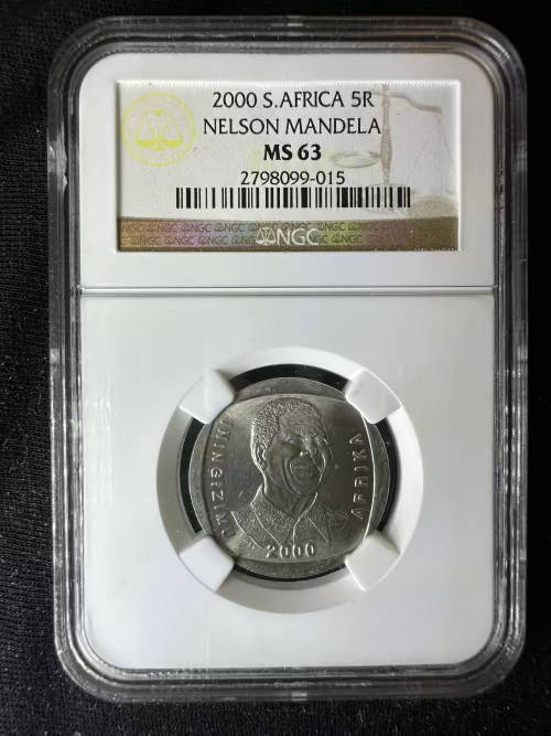 2000 * Mandela Smiley * graded MS63