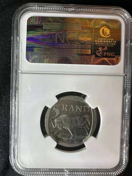 2000 *Mandela Smiley * NGC graded AU58