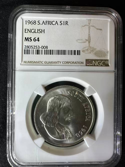 1968 * English MS64 * incredibly second highest grade * collectable in many ways