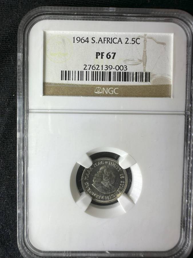1964***2.5C***PF67***top top grade
