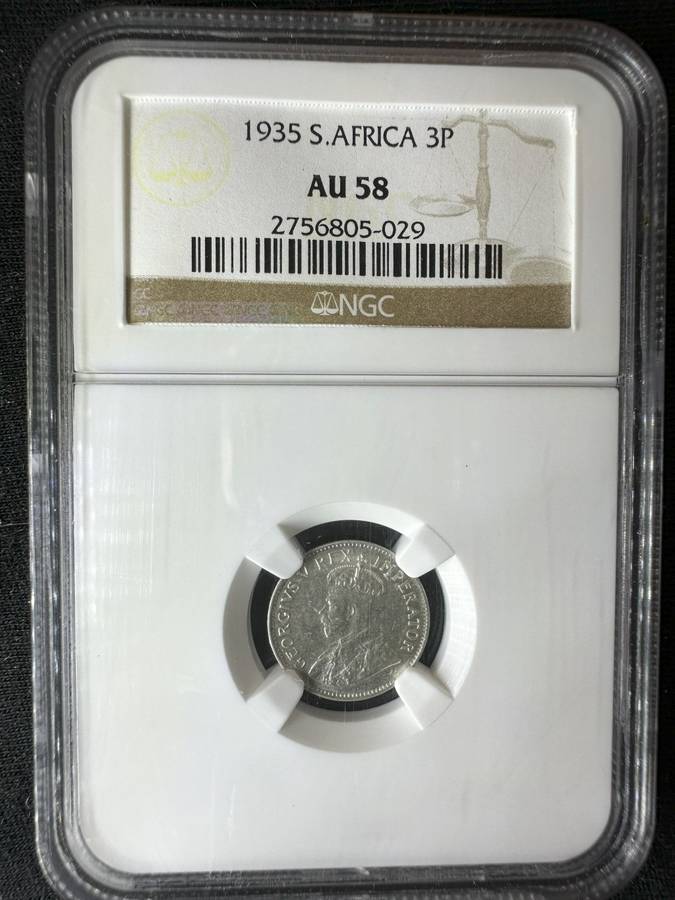 1935***3P***AU58***so close to uncirculated