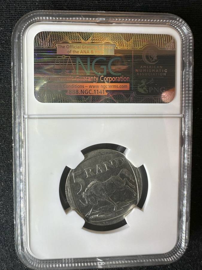 2000***Mandela Smiley***MS61***buy your coins graded