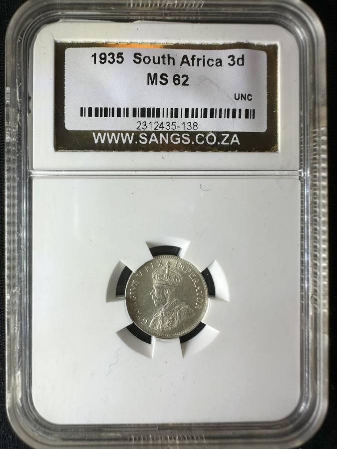 1935***3P***MS62***SANGS graded
