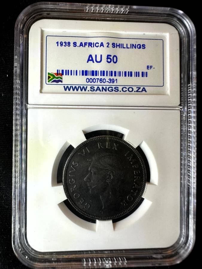 1938***Penny***AU50***SANGS