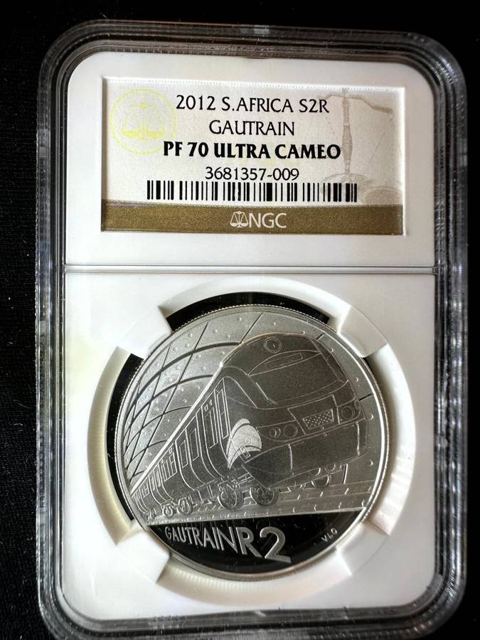 2012***Silver R2 Gautrain***PF70***NGC PERFECT GRADE