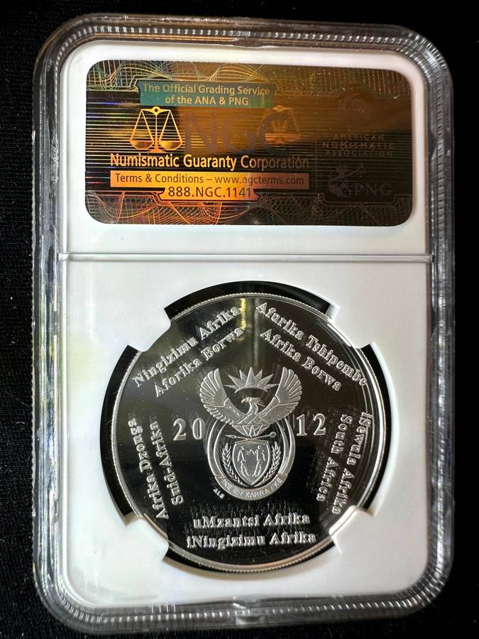 2012***Silver R2 Gautrain***PF70***NGC PERFECT GRADE