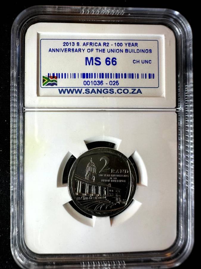 2013***R2 Union building anniversary 100yr***MS66***SANGS