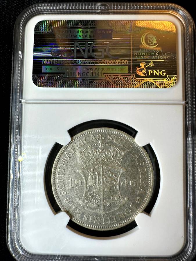 1946***2.5S Mintage of 11 388***F15***NGC