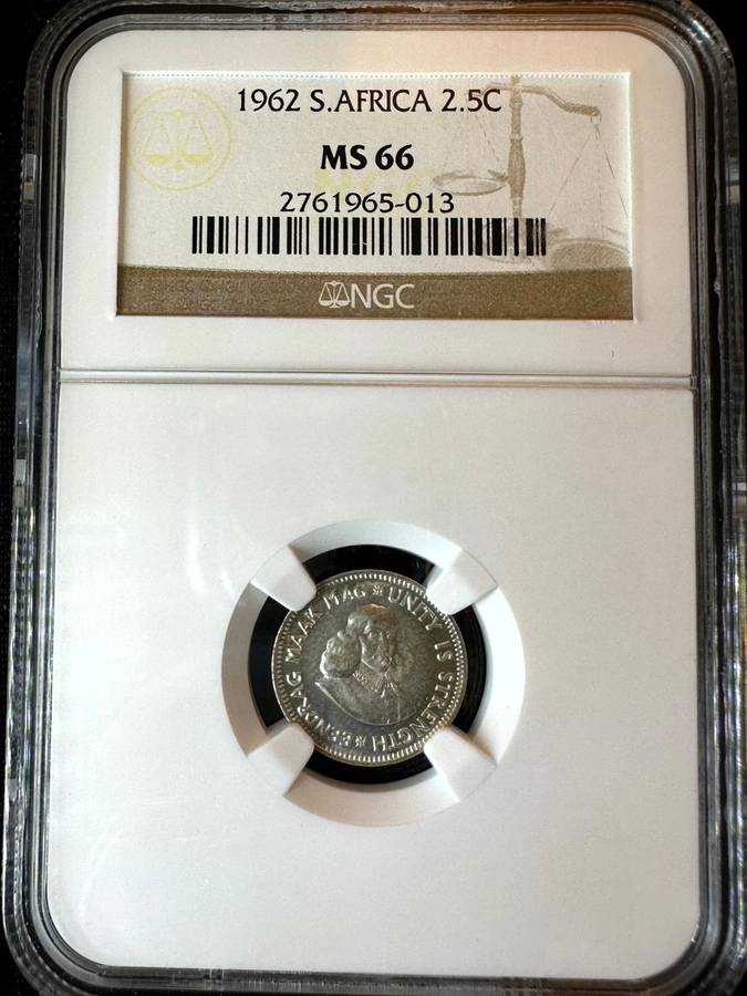 1962***2.5C ***MS66***NGC