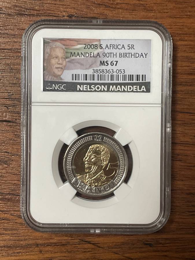2008 *** Mandela Birthday *** MS67 *** high grade *** generic picture