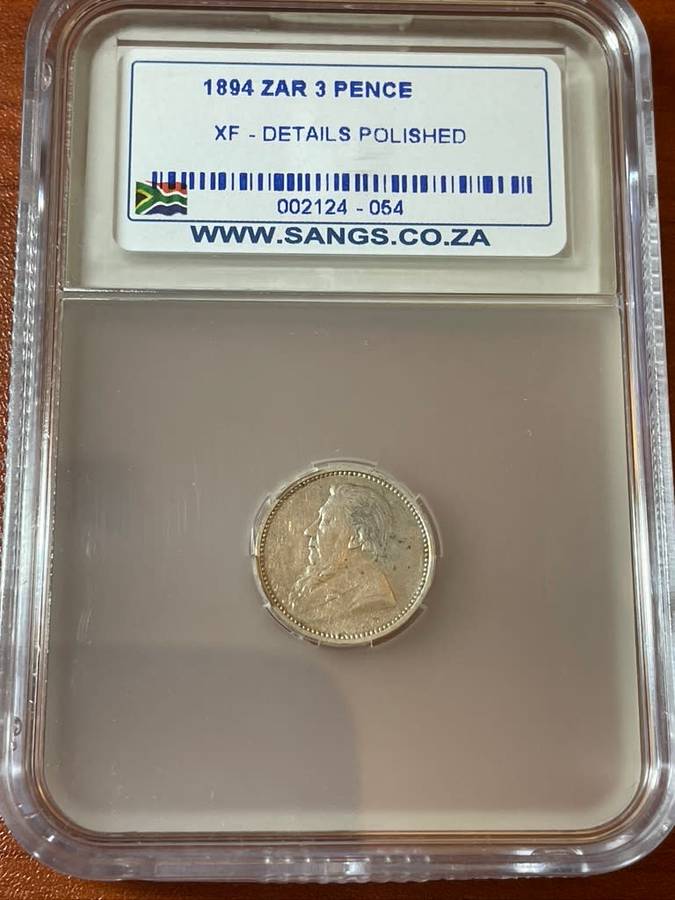 1894 3P XF Details Coin