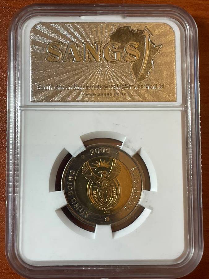 2008 *** Mandela 90th Birthday *** MS65 *** Gift a coin