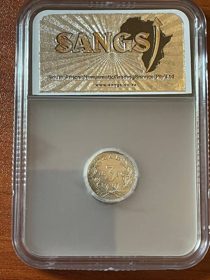 1896 3P A/UNC Details Coin