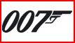 007 Vinyl Sticker (Set of 3)