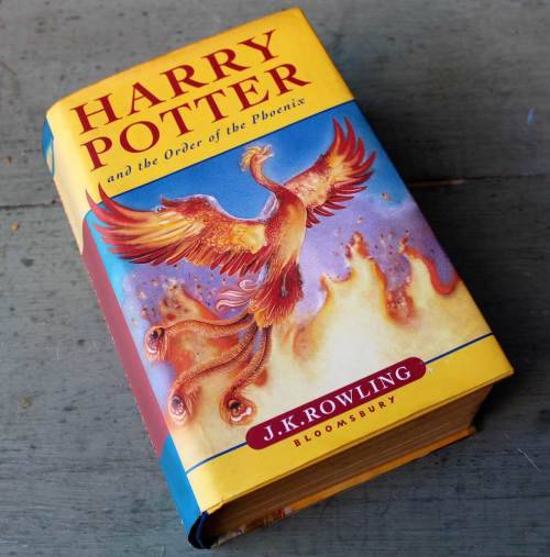 Highly collectable: First edition Harry Potter and the order of the phoenix. Do yourself a favour an