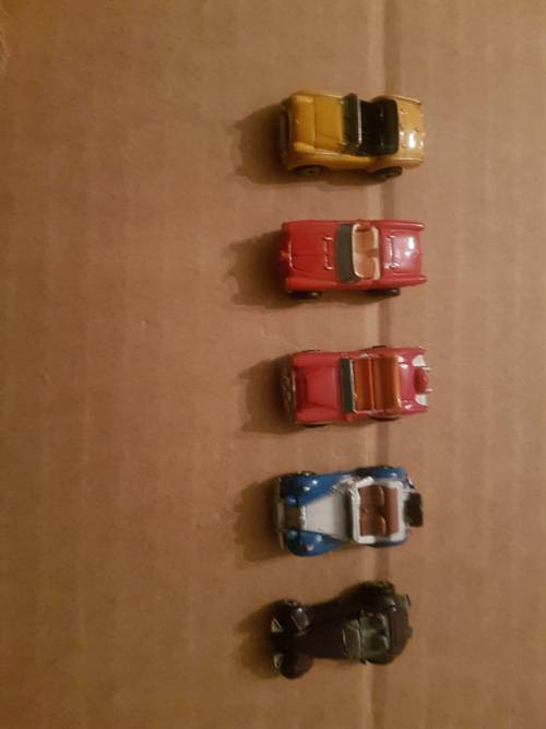 MICRO MACHINES CONVERTIBLE CLASSICS SET OF 5 BY GALOOB