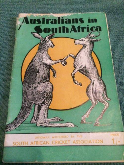 Cricket 1935-36 Australians in South Africa & the South Africans in England