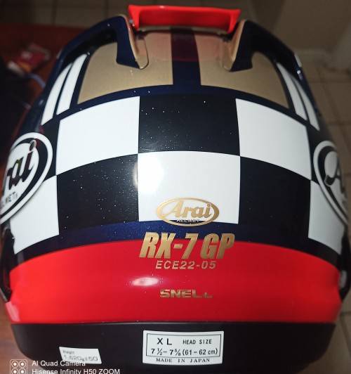 Arai RX-7 GP Limited Edition Helmet