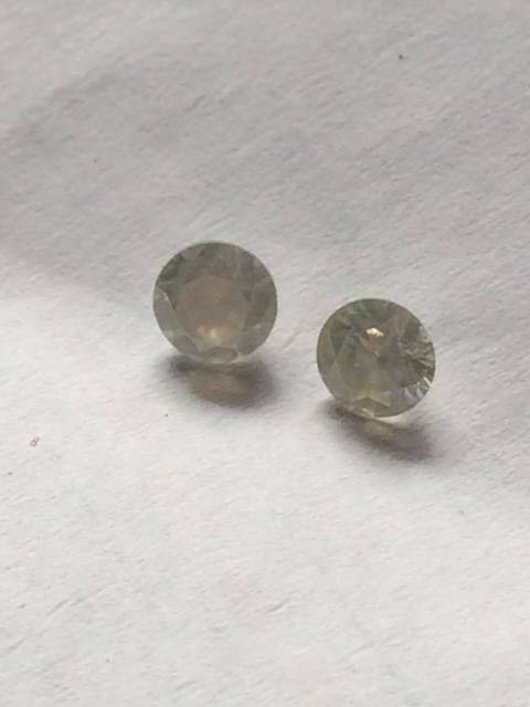 RARE Natural 0.51 Ct Diamond Pair k Colour 100% Untreated Natural VIDEO RARE Natural 0.51 Ct Diamond