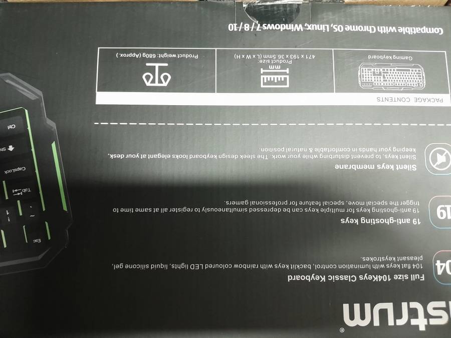 Astrum Gaming Keyboard new in box