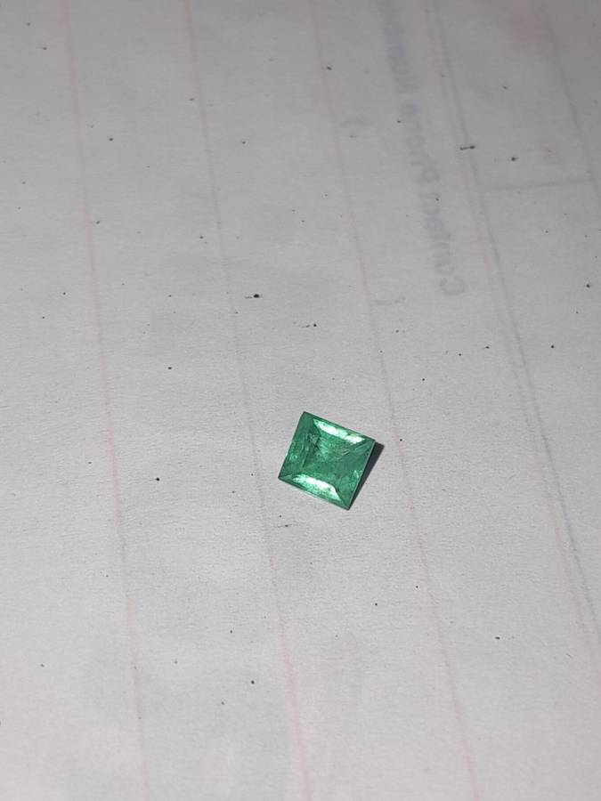 Natural 0.41 Ct Zambian Emerald