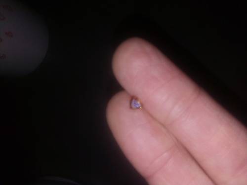 Natural 0.34 Ct Orange Brown Diamond