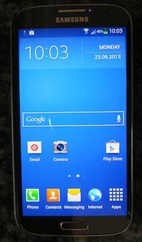 Samsung Galaxy S4 Local Stock in mint condition