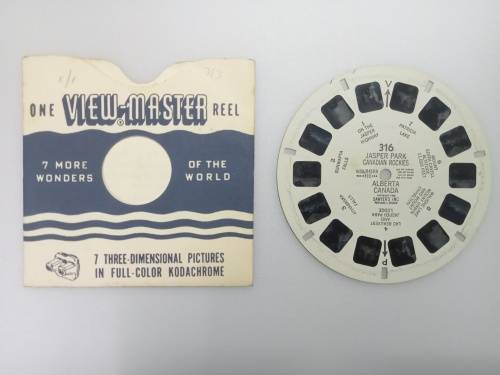 View-Master: 316 - Jasper Park Canadian Rockies: Alberta Canada