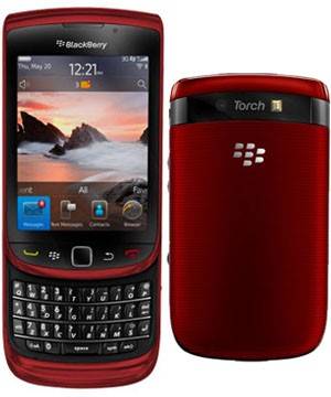 BlackBerry 9800 **Fire Red** Limited Edition