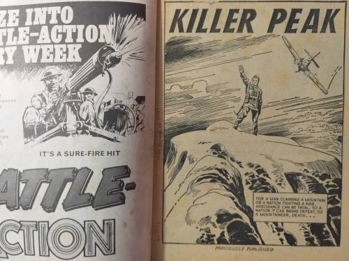 WAR PIC LIBRARY - KILLER PEAK  NO 1895