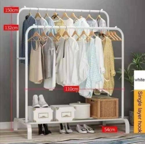 Clothes Rail With Shoe Rack