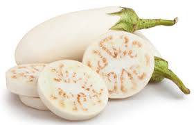 WHITE EGGPLANT - 30 SEEDS