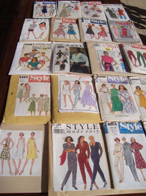 20 x STYLE sewing patterns