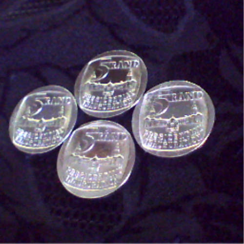 1994 # R 5 # PRESIDENTIAL  INAUGURATION # MANDELA  COIN #  RARE#  RARE###