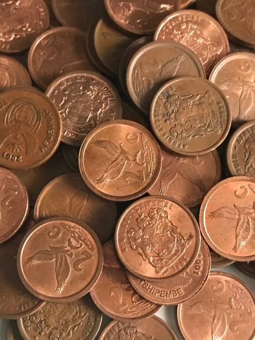 2 CENT OLD AND NEW COAT OF ARMS