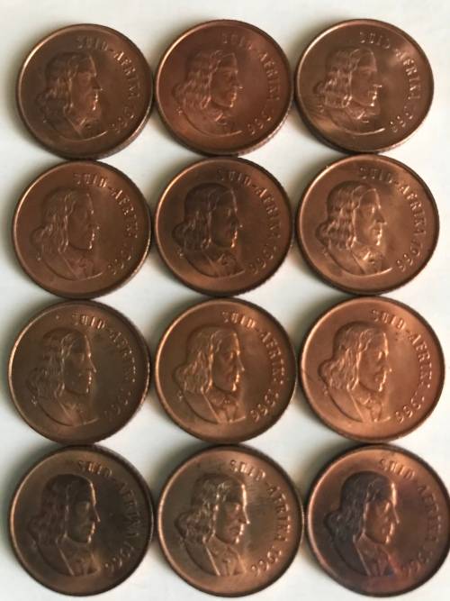 1966  1 CENT  AFRIKAANS  UNCIRCULATED