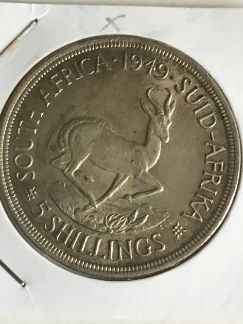 1940s  CROWNS / 5 SHILLINGS X 4 # EXCELLENT  CONDITION # BID PER COIN TO TAKE ALL #