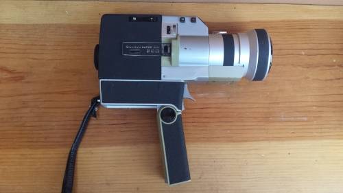 Old Sanyo cine camera.