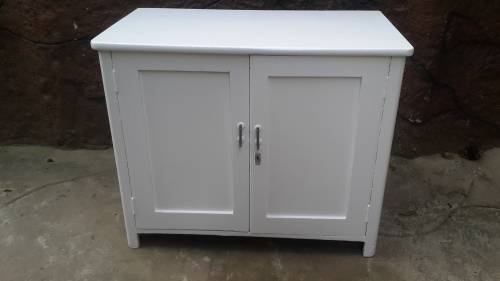 Beautiful old painted cupboard.