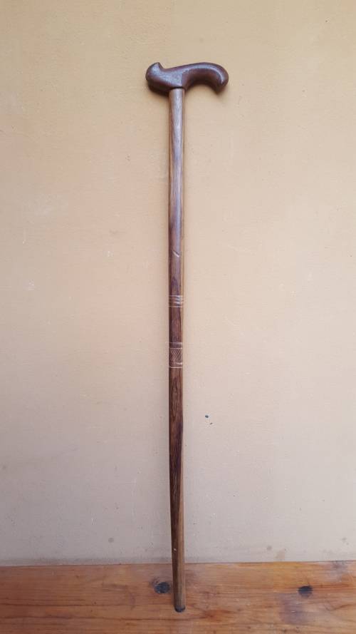 Lovely old wooden walking stick.
