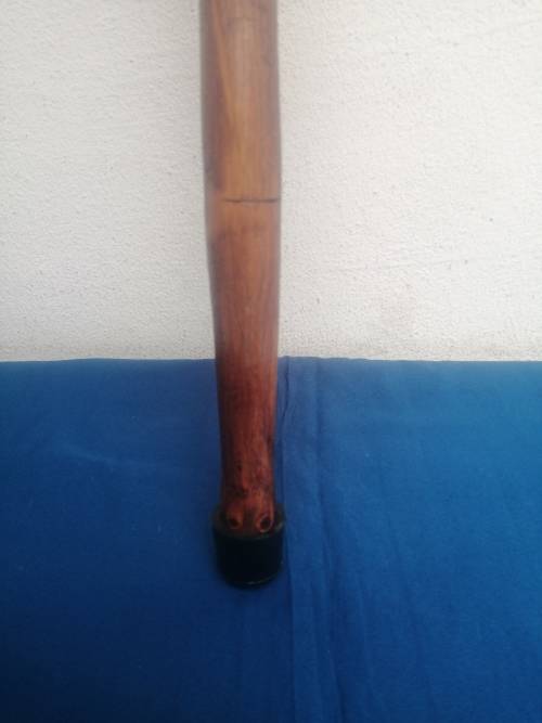 Lovely solid kiaat walking stick.