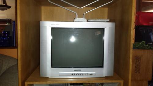Telefunken TV with remote.