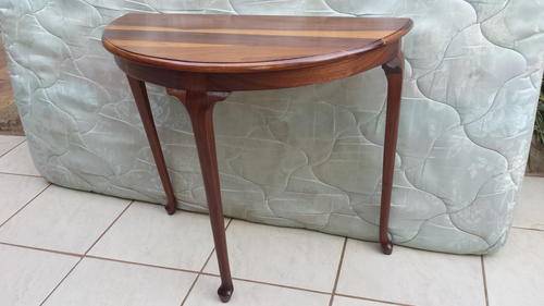 Beautiful half moon table.