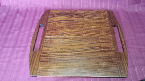 Old flat wooden tray.